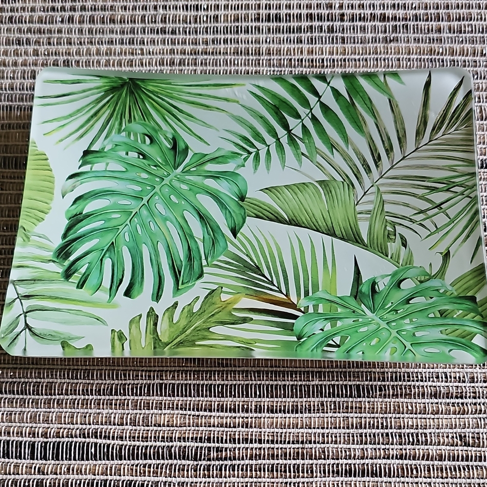 Tropical Leaf Decorative Tray